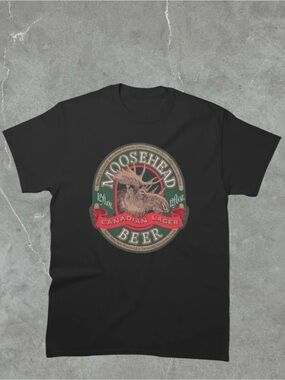 2 for $30 🆕 Moosehead Canadian Lager Graphic Tee - Black